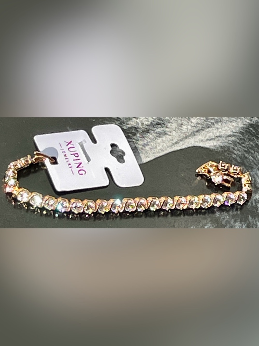 💎 Chain-Bracelet steel plated gold 18k XUPING